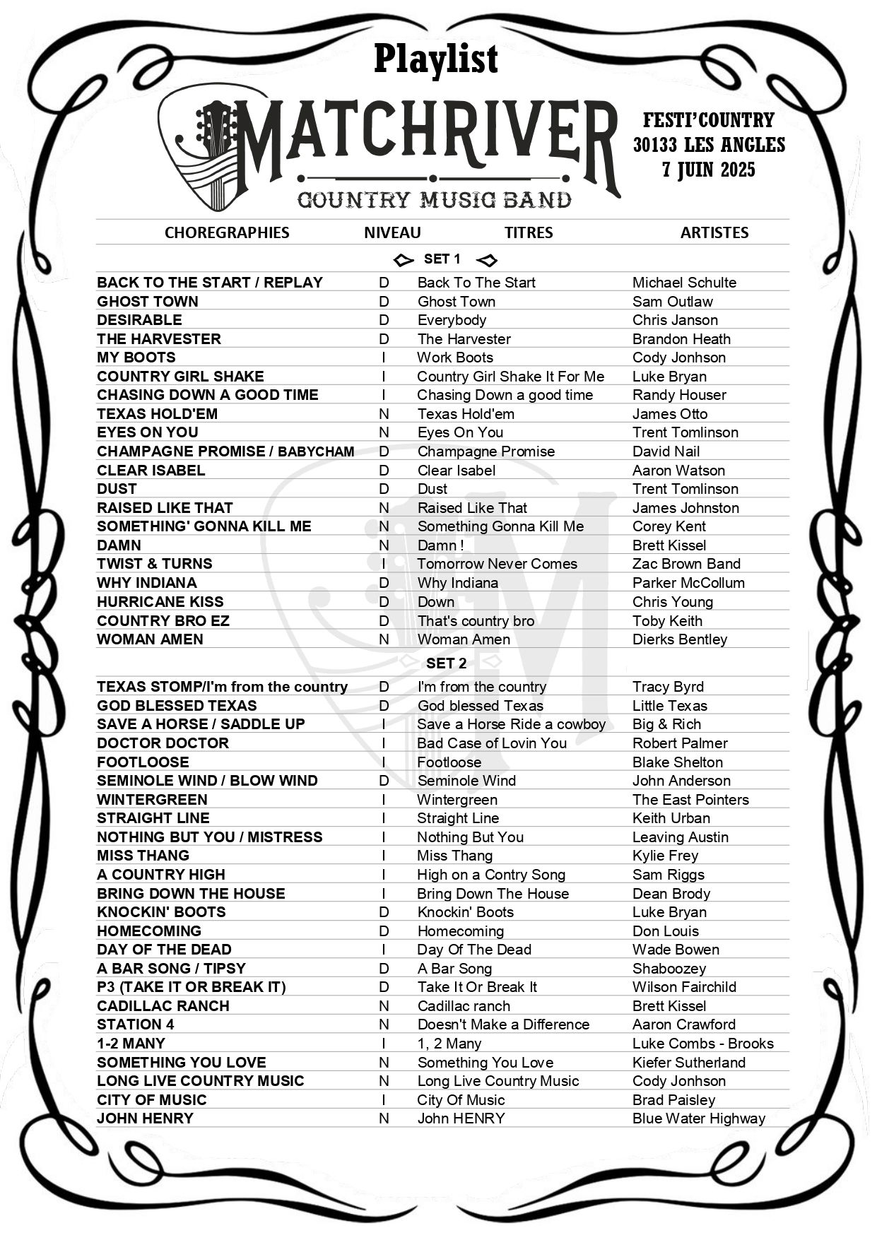 PLAYLIST CONCERT 3h