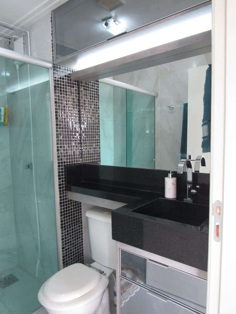 Banheiro apartamento Total Ville - DF