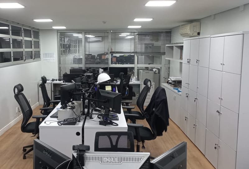 Setor de projetos da CPC Estruturas, unidade SAAN - DF