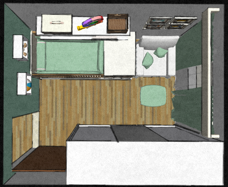 Quarto de bebê, Total Ville - DF