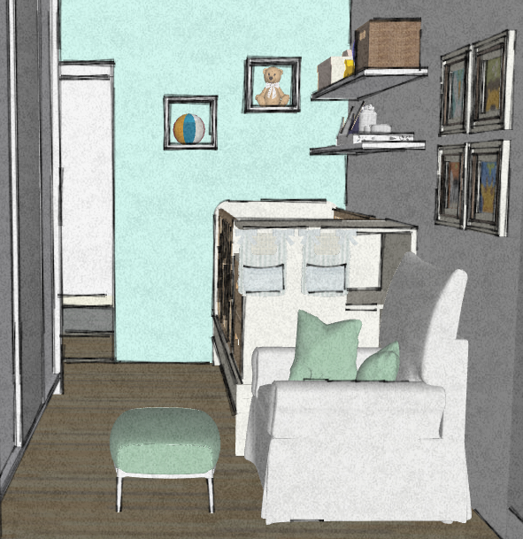 Quarto de bebê, Total Ville - DF