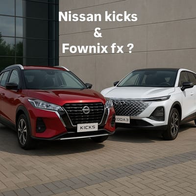 مقایسه fownix fx و Nissan kicks