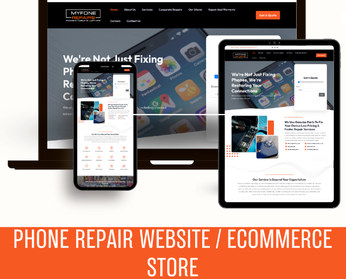 Phone Repair Website(Godaddy)