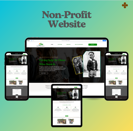 NON PROFIT CHARITY WEBSITE