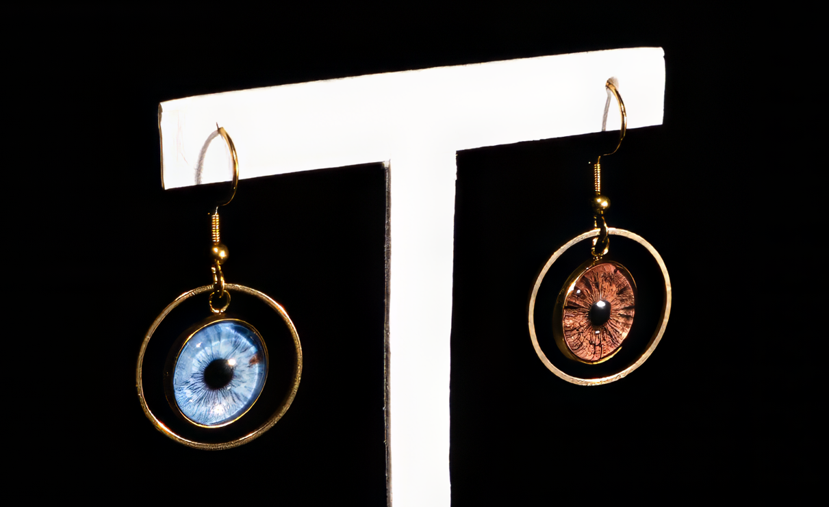 boucles d'oreilles 12mm avec cercle