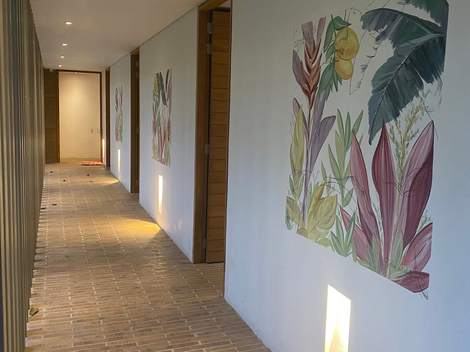 Corredor habitaciones