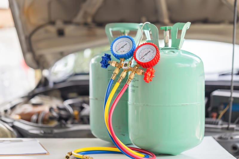 Recarga de Refrigerante