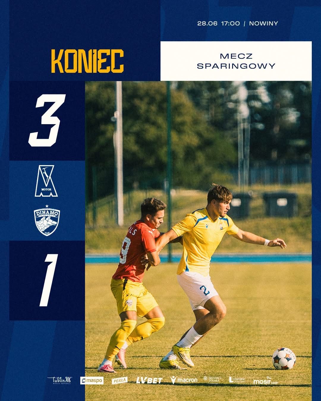 Udany debiut Mariusza Misiury. Motor pokonał Dinamo Bukareszt 3:1