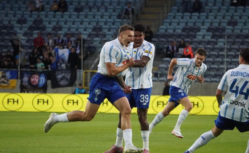 Pięć bramek i gorąca atmosfera. Tak wyglądał mecz Dynama z PAOK-iem [ZDJĘCIA]