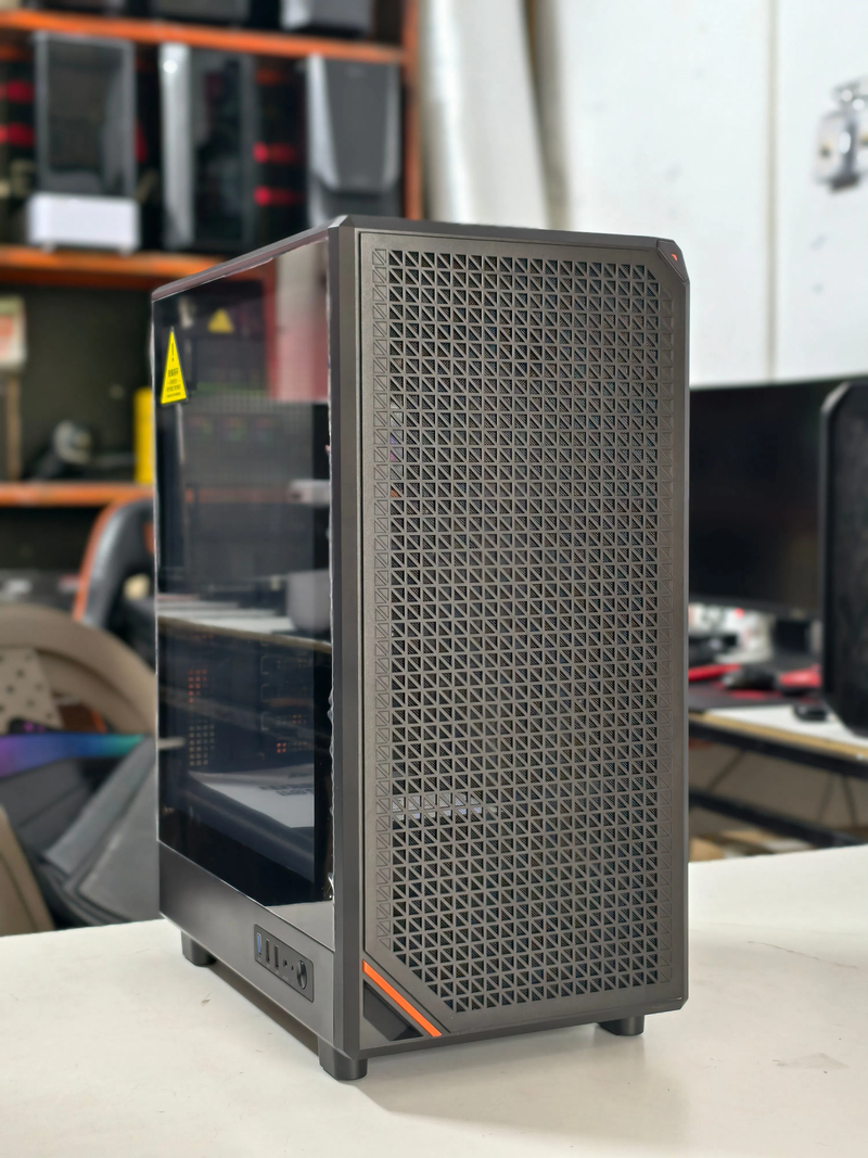GoldenField VAULT Black Gaming Case | ATX/Micro-ATX/Mini-ITX
