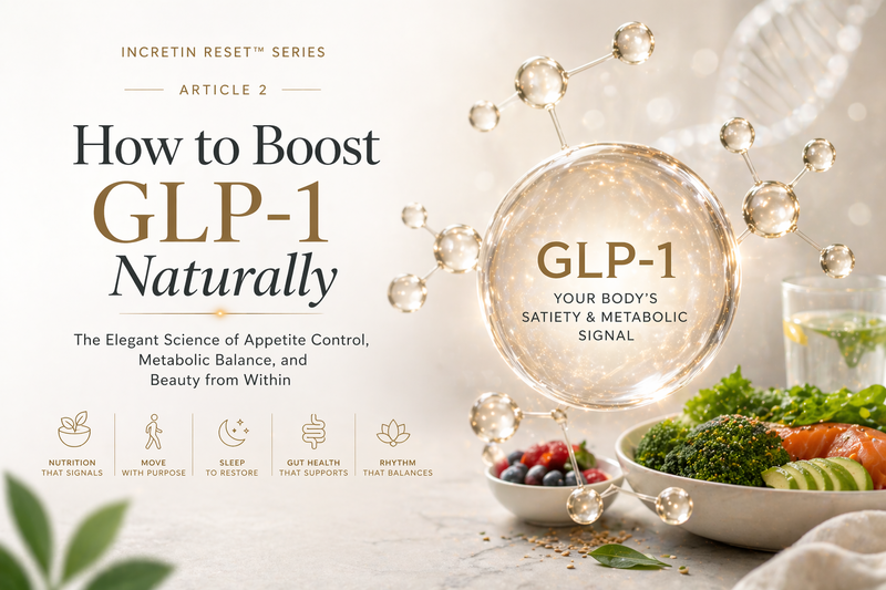 HOW TO BOOST GLP-1 NATURALLY / APPETITE CONTROL, METABOLISM & SKIN