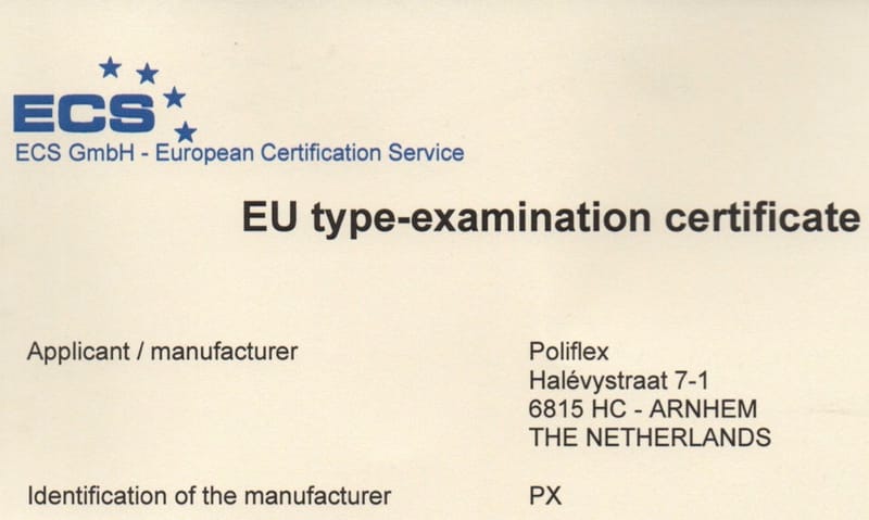 CERTIFICATIE en DECLARATION of CONFORMITY