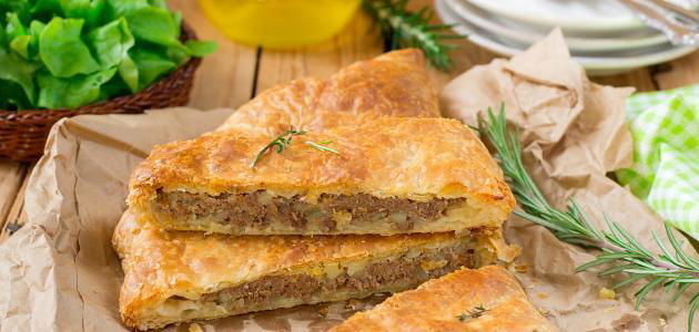 رقاق باللحمه المفرومه