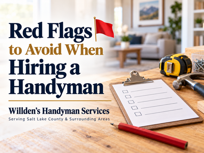 Red Flags to Avoid When Hiring a Handyman
