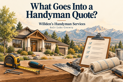 What Affects the Cost of Handyman Repairs in Salt Lake County?