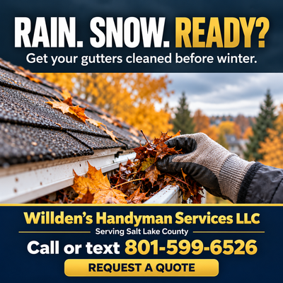 Fall Gutter Cleaning in Salt Lake County: Get Ready for Rain and Snow
