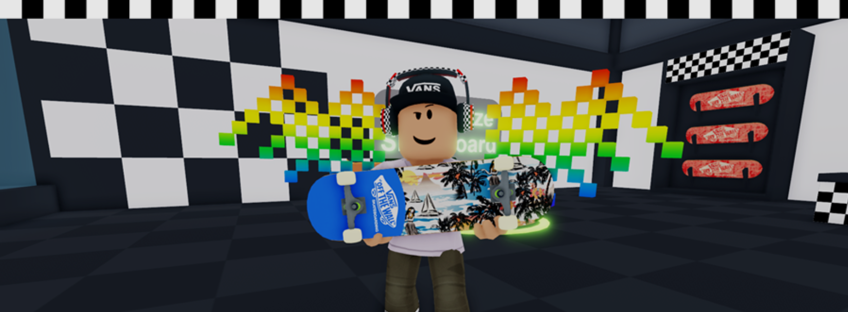 Vans is the first to welcome the first virtual concept store! Too trendy!