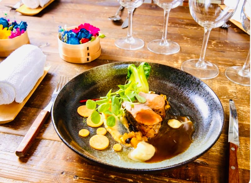 Pepper Glazed Pork Loin