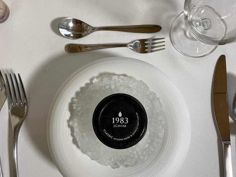 All New 8 Course Omakase Menu