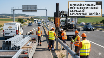 Biztonság az utakon: Miért kulcsfontosságú a szakszerű szalagkorlát telepítés?