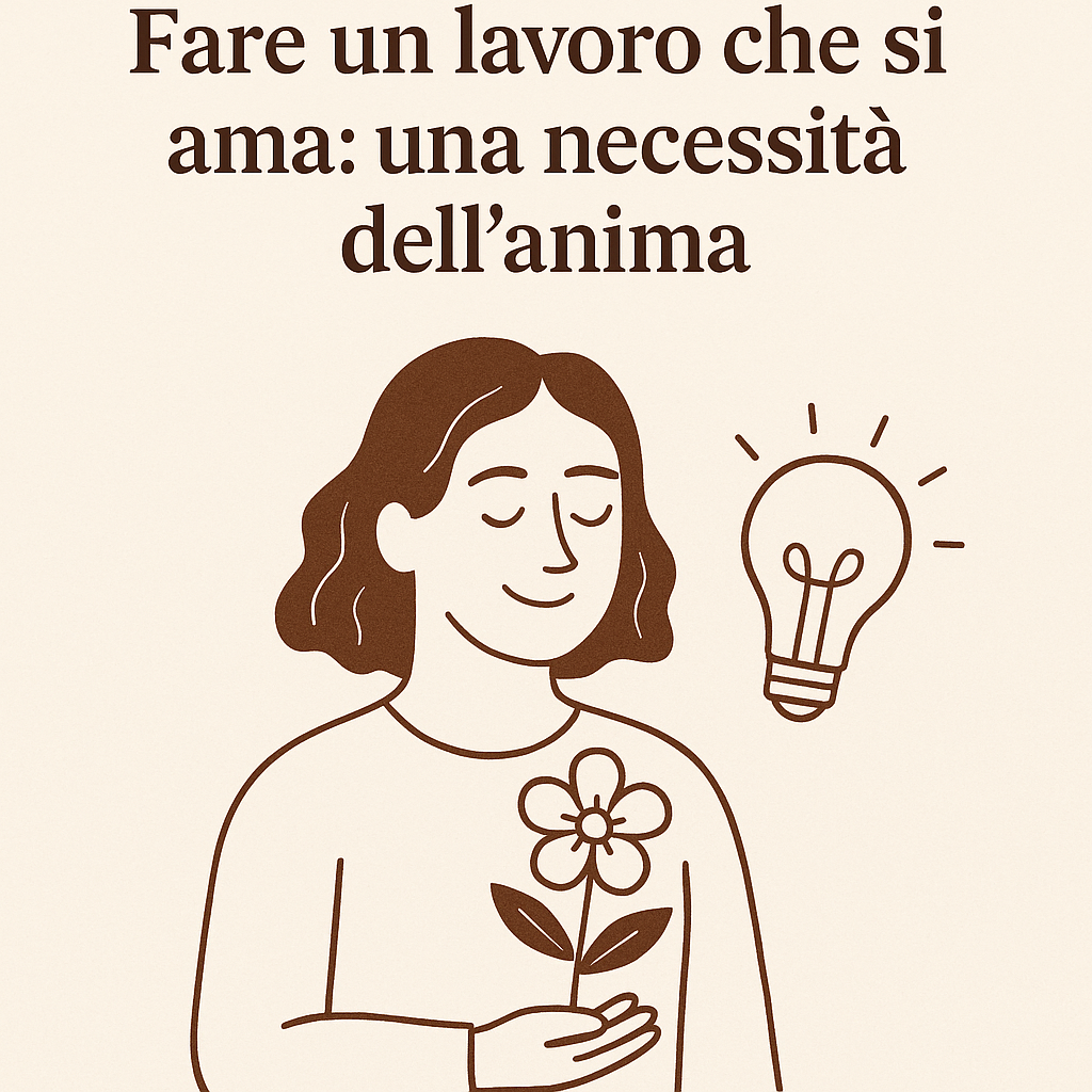 Fare un lavoro che si ama