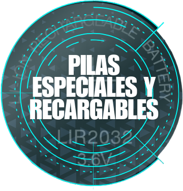 Pilas Especiales Y Recargables