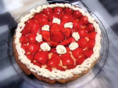 Tarte aux fraises