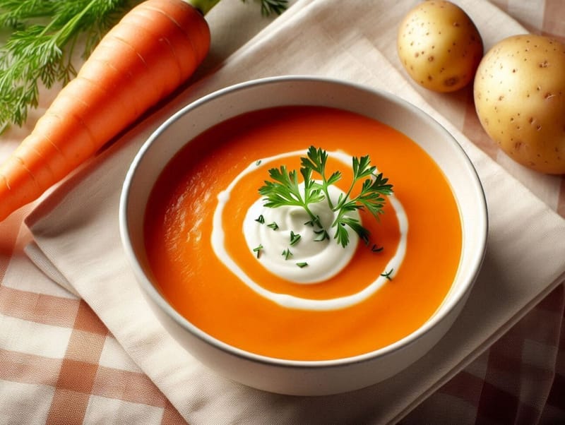 Crème de carottes