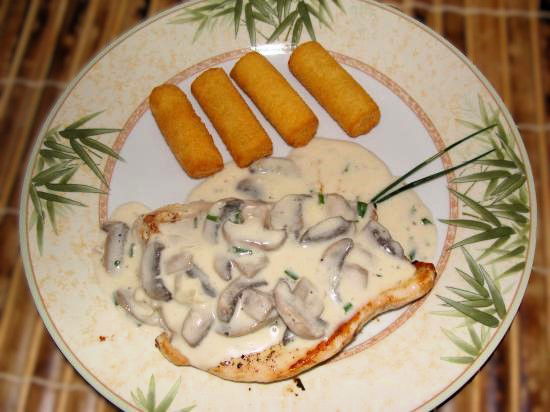 Escalopes de dinde au Vermouth