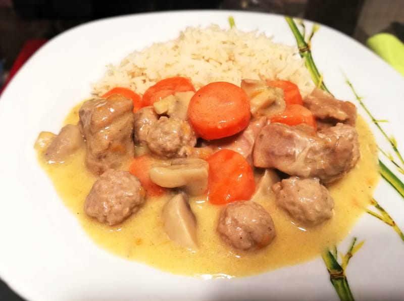 Blanquette de veau à l'ancienne
