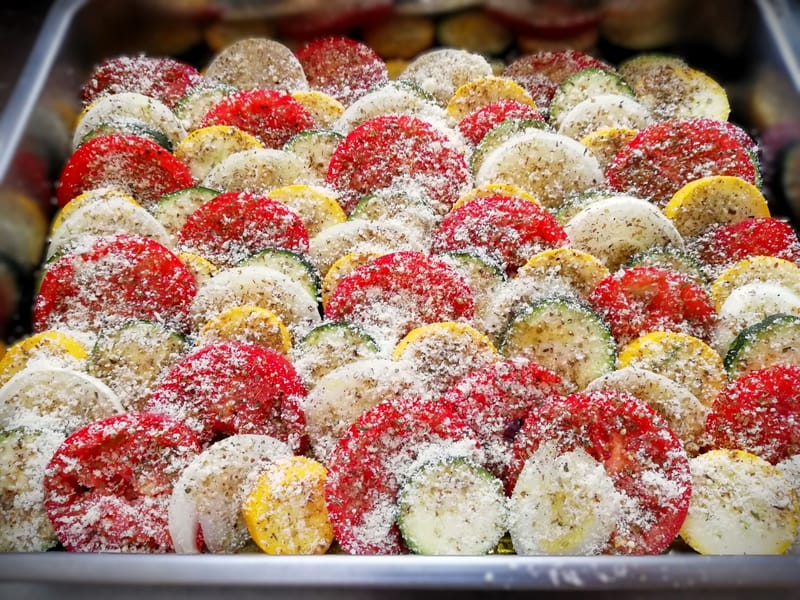 Gratin de légumes à l'italienne