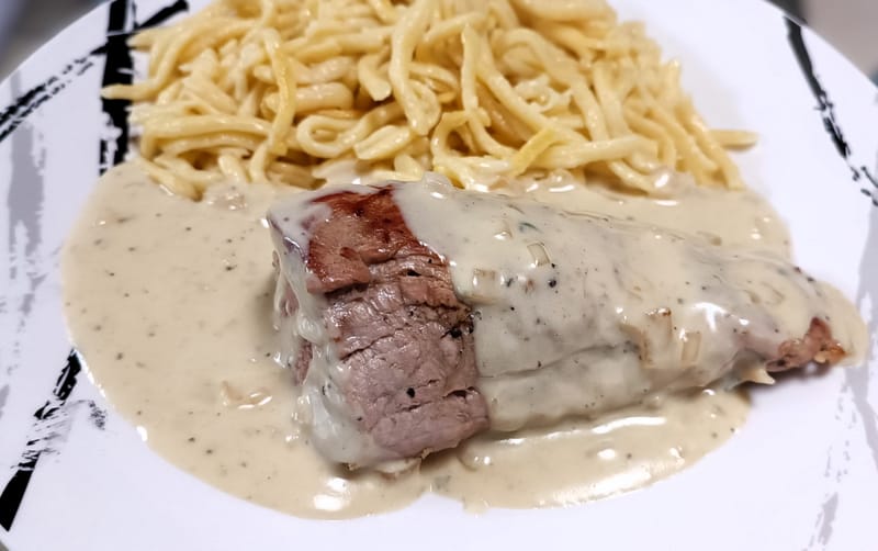 Filet mignon au roquefort