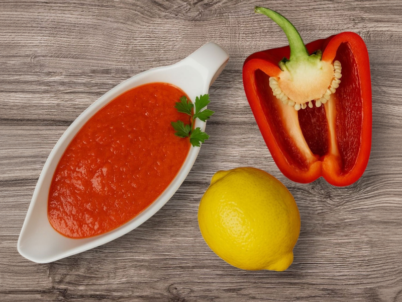 Coulis de poivron rouge