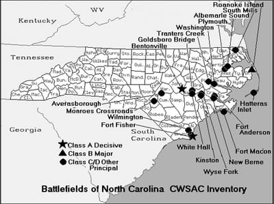 Civil War Battles in North Carolina