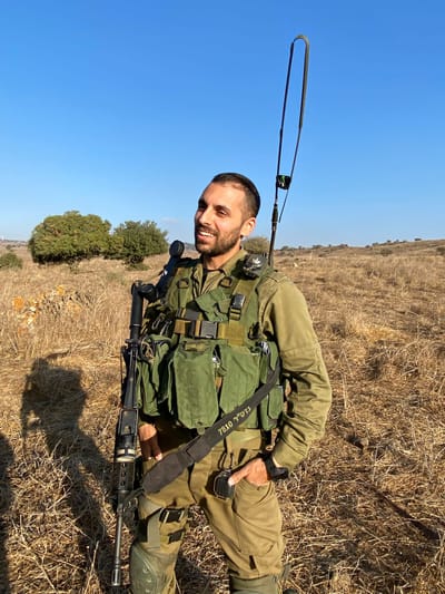 תמונת נדב יששכר פרחי ז"ל, חובש קרבי