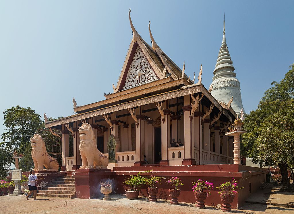 Le Wat Phnom – La colline sacrée de Phnom Penh