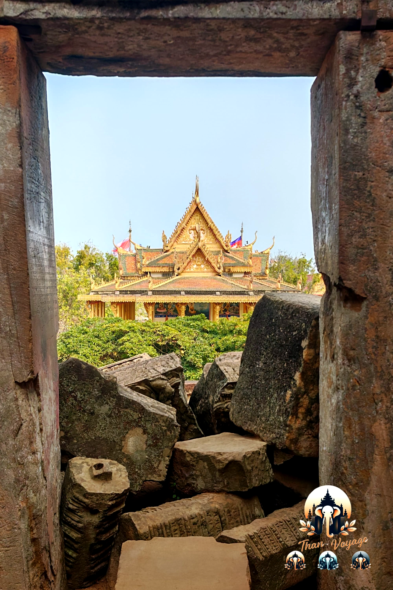 Le Wat Ek Phnom – Entre ruines khmères et spiritualité vivante à Battambang
