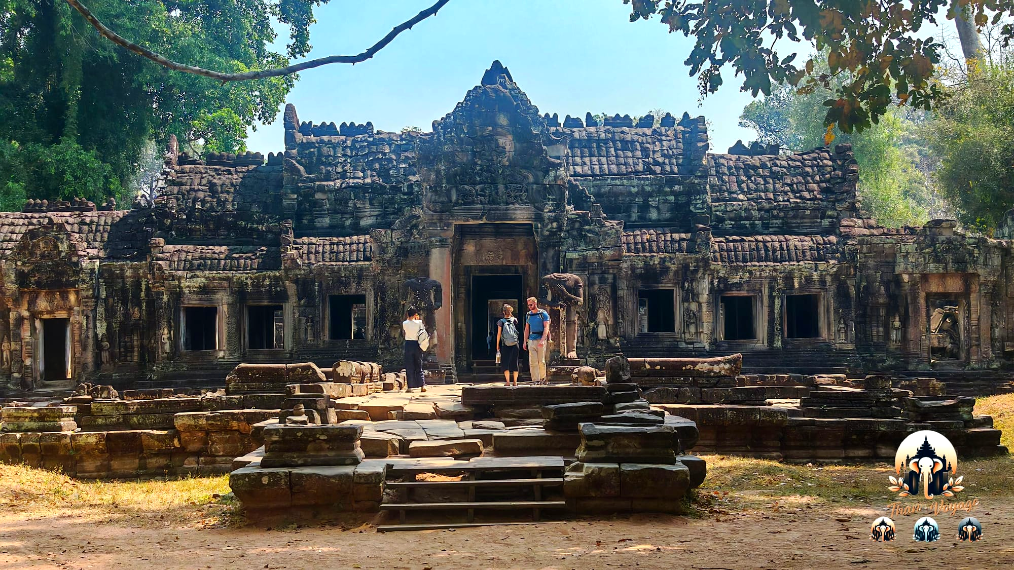 Preah Khan à Angkor : le grand temple-labyrinthe de Jayavarman VII