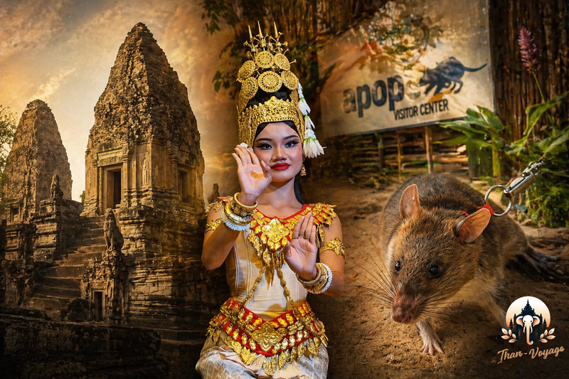 12/02/2026 - Premiers temples d’Angkor, rats héros et soirée de danses khmères