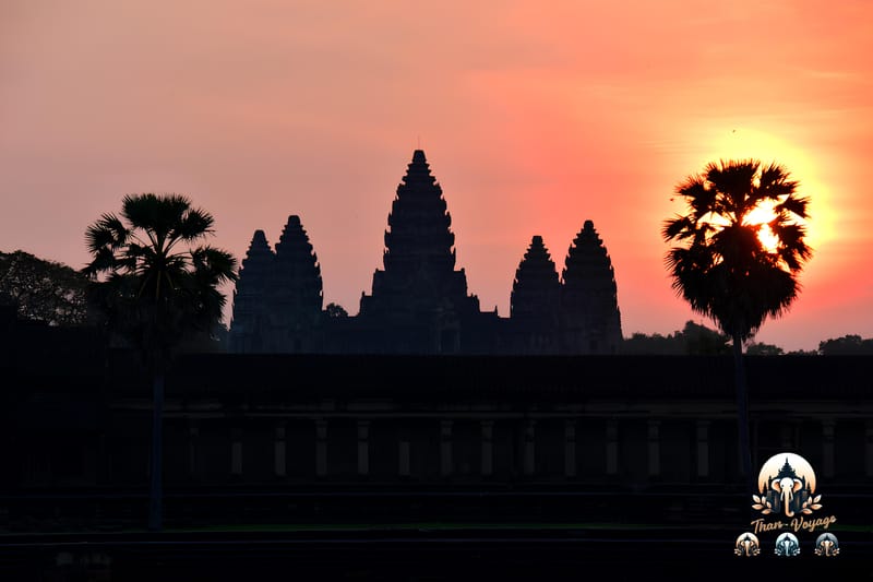 17/02/2026 : lever de soleil à Angkor Wat, Banteay Samré et dernier soir à Siem Reap