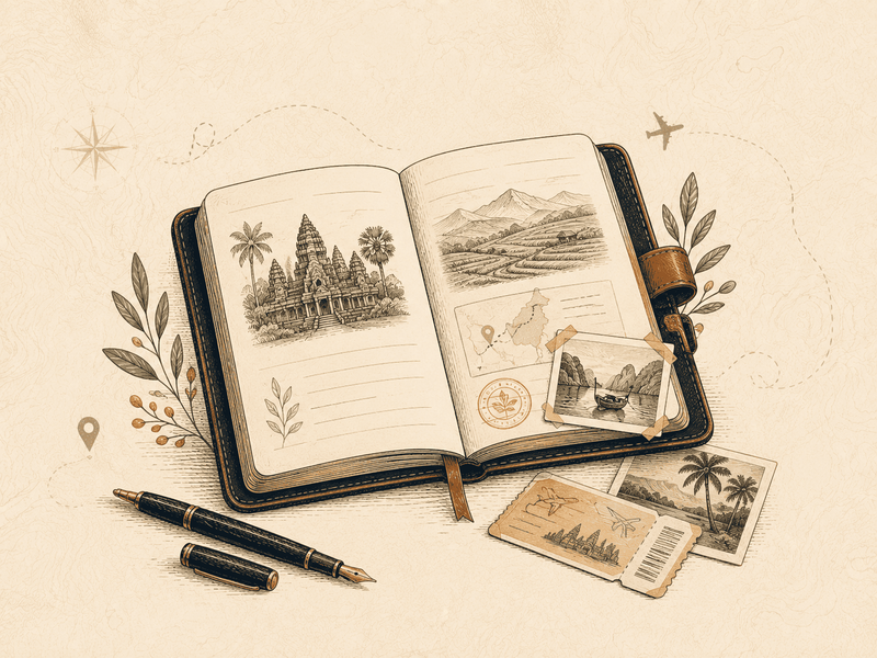 Notre voyage au Cambodge au jour le jour