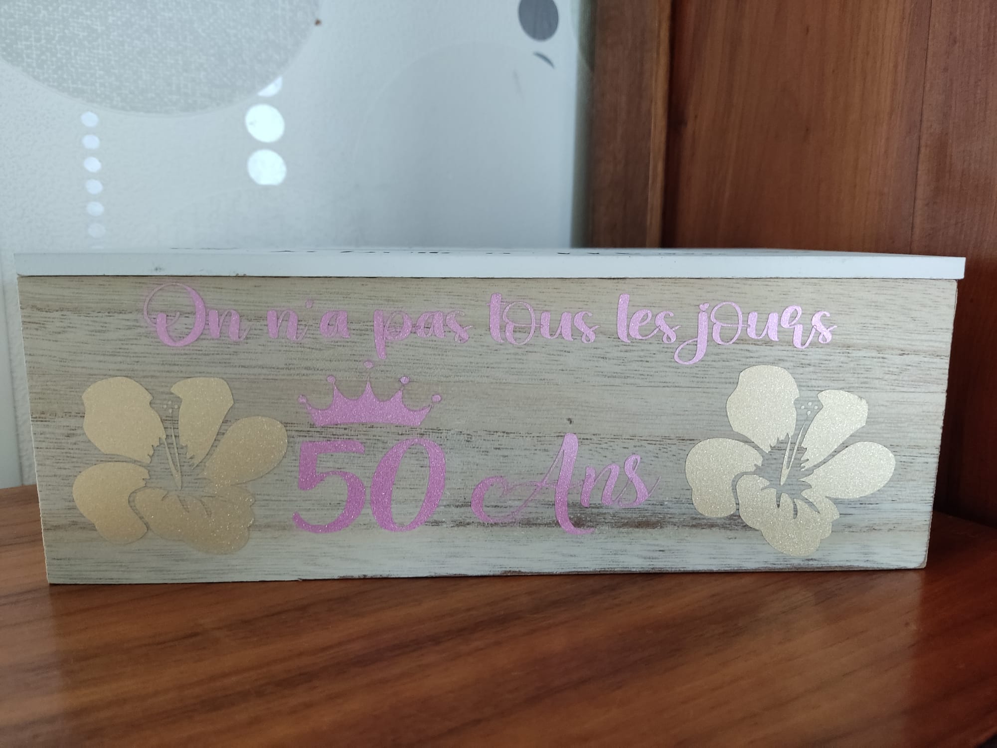 Boîte à mouchoirs personnalisée