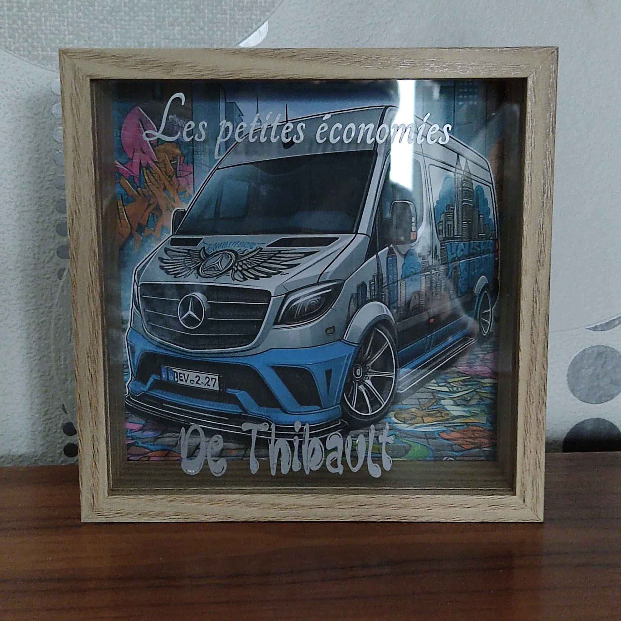 Tirelire enfant personnalisée