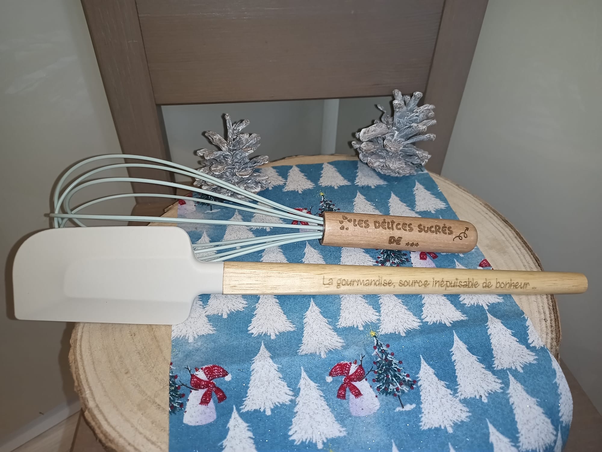 Set fouet et maryse personnalisé