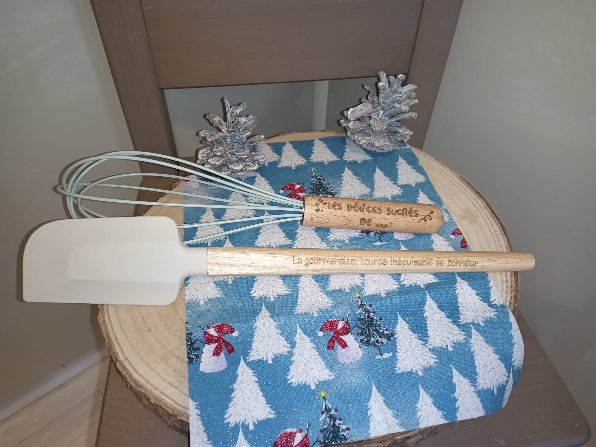 Set fouet et maryse personnalisé