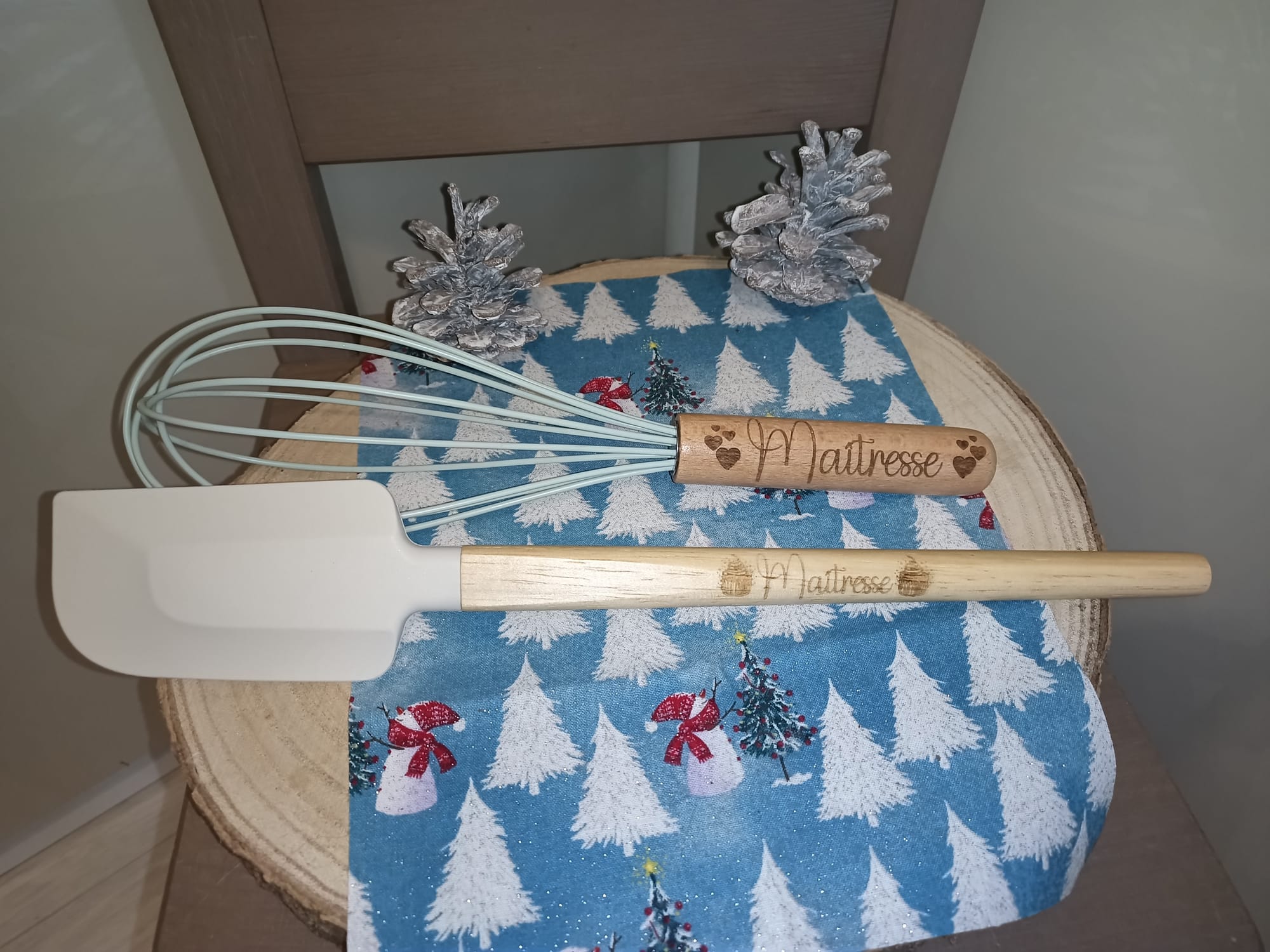 Set fouet et maryse personnalisé