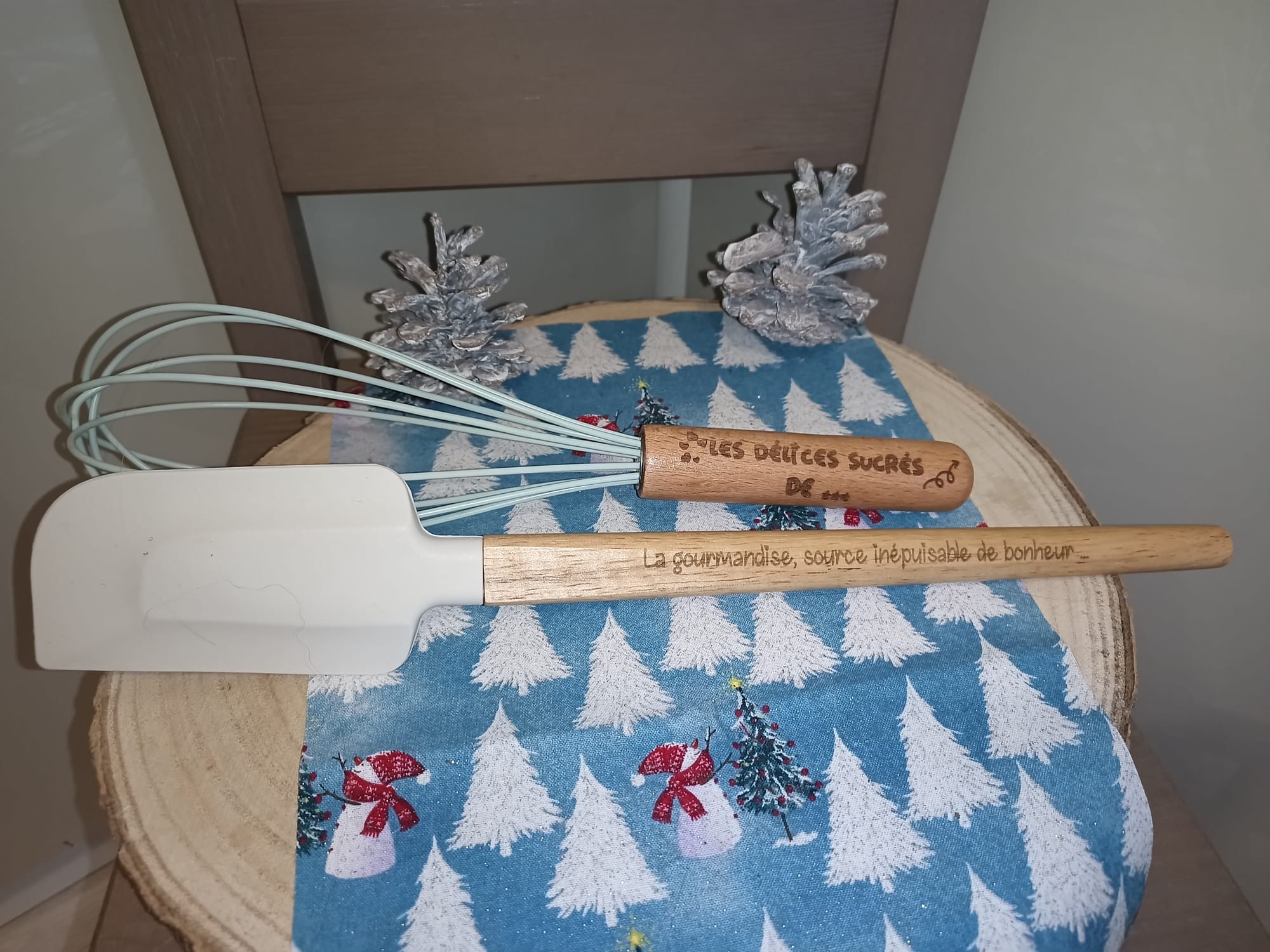 Set fouet et maryse personnalisé