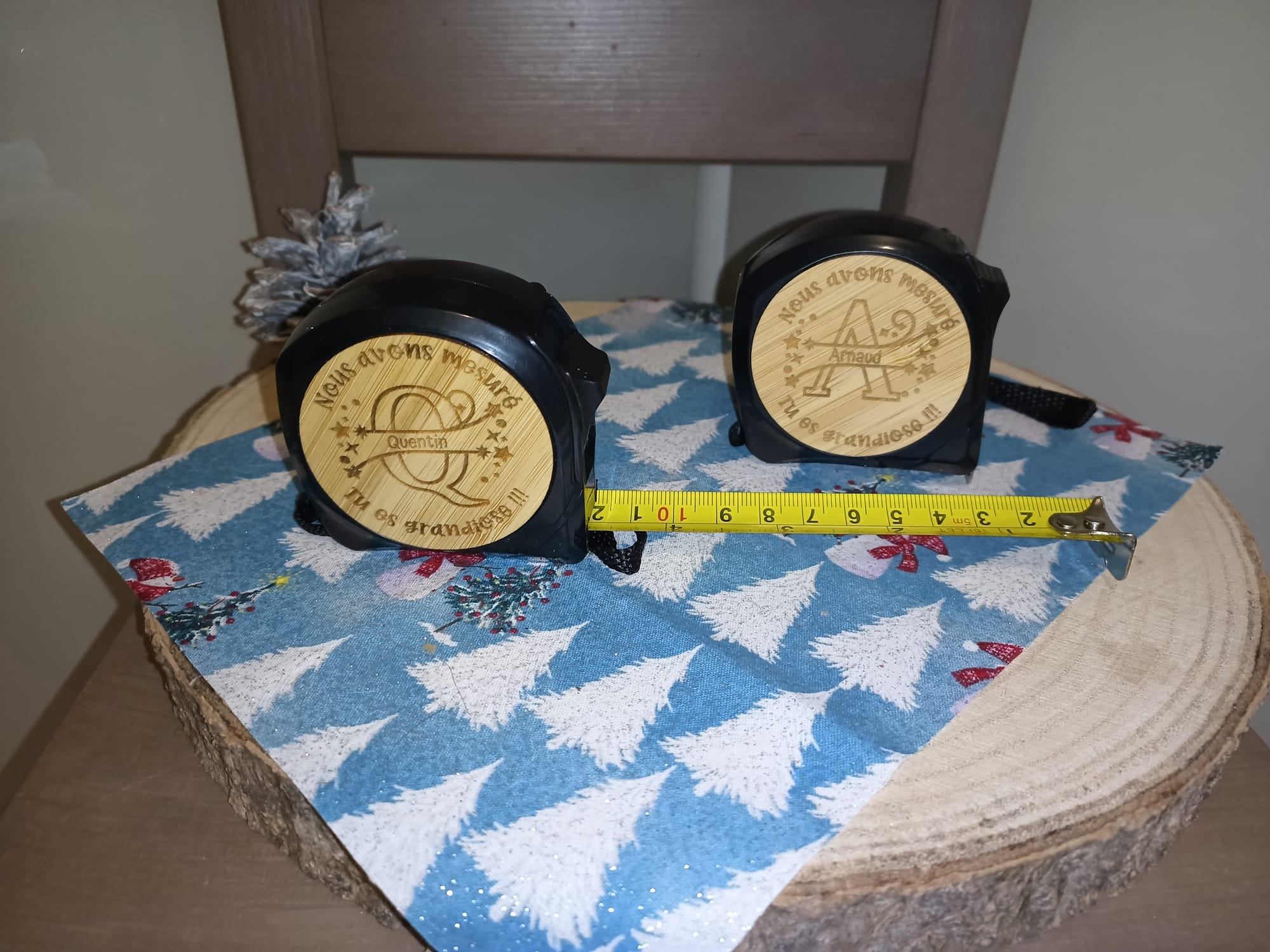 Mètre ruban 5m personnalisé