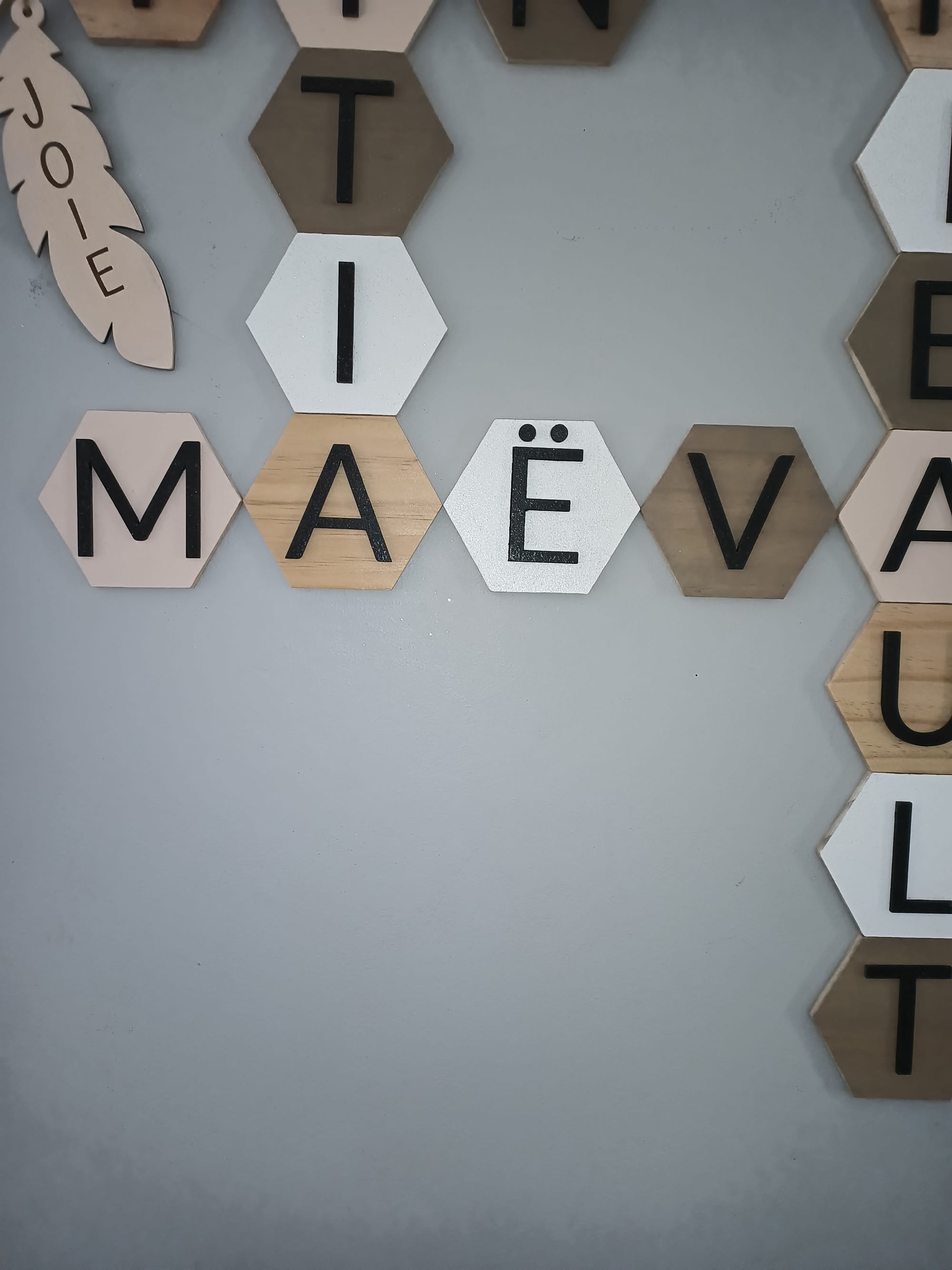 Puzzle famille mural 3D personnalisé