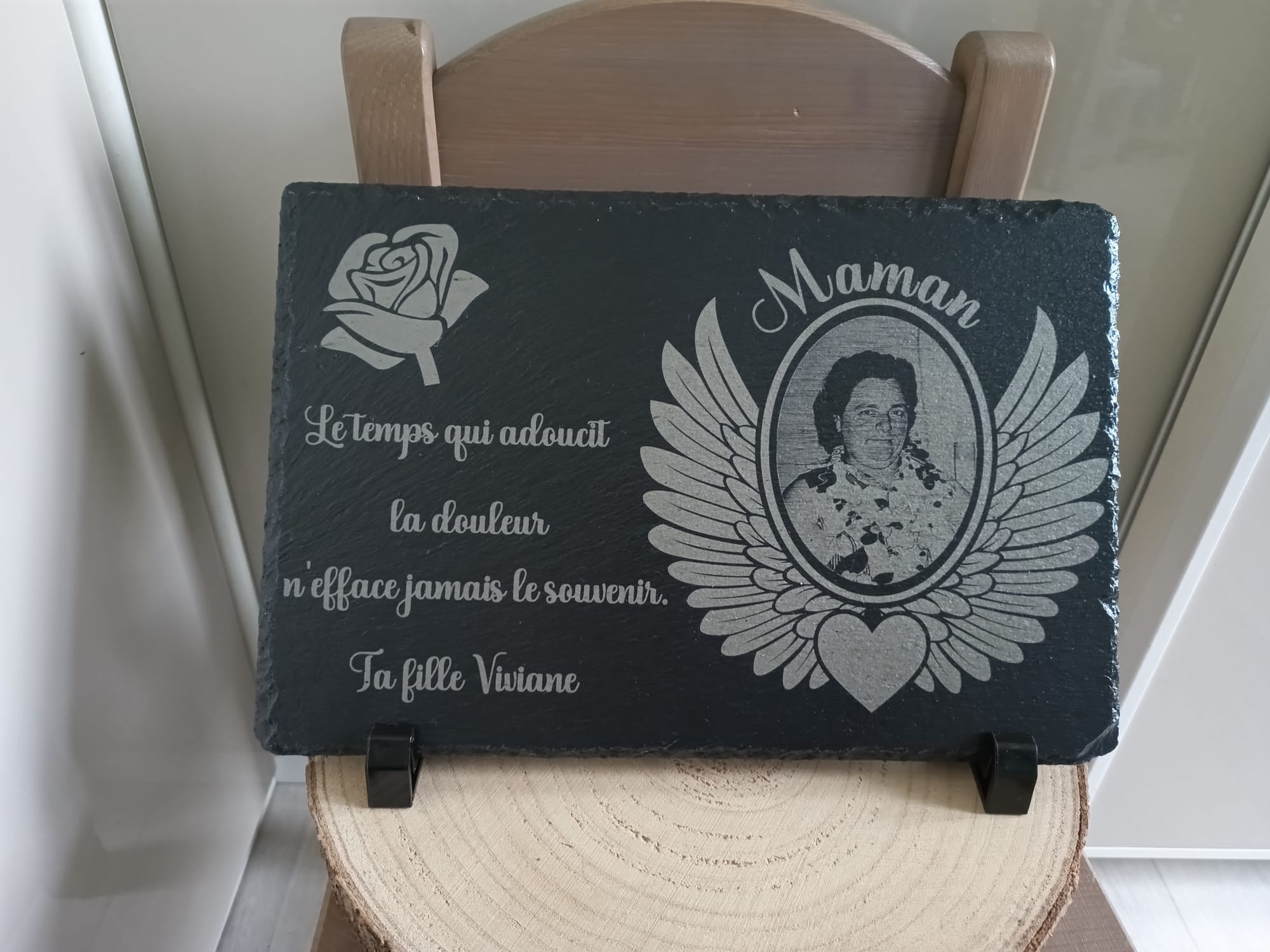 Gravure ardoise personnalisée